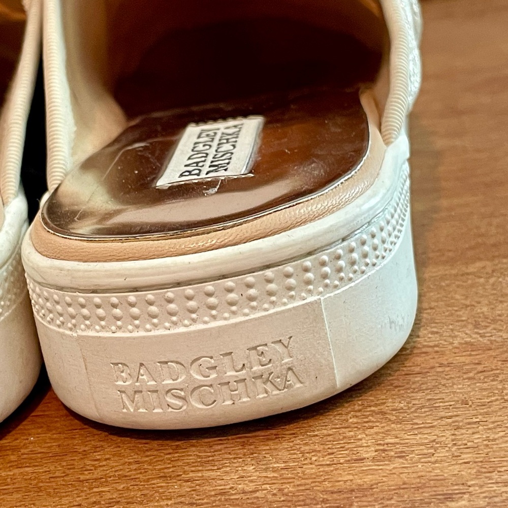 SOLDBadgley Mischka Seline Embelished Mule Slide Sneaker Size 9 - Picture 13 of 15